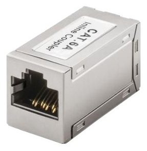 MicroConnect W125725849 - Flach - Metallisch - RJ-45 - RJ-45 - Weiblich - Weiblich