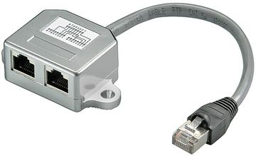 MicroConnect Y-ADAPTER - Netzwerk-Splitter - RJ-45 (M) von LumaTech