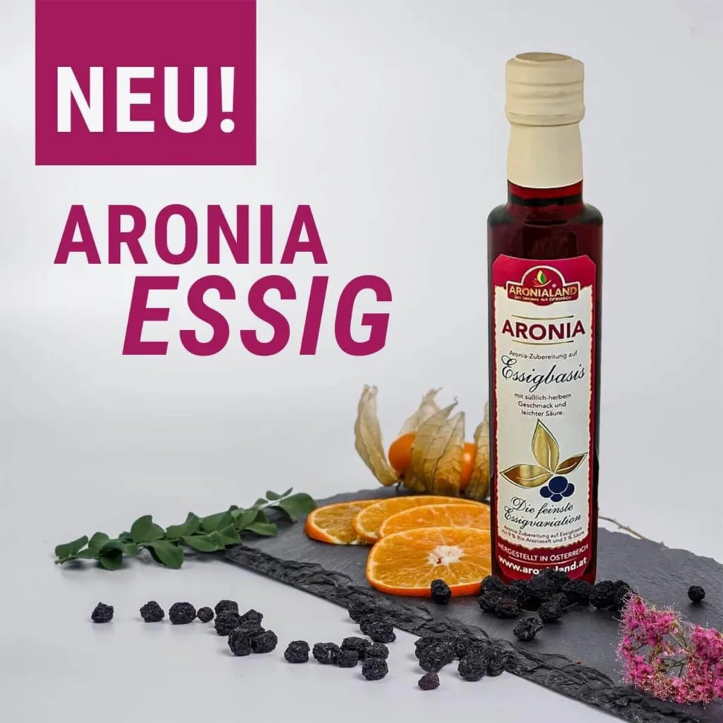 Aronia Essig 100ml — Bild 2