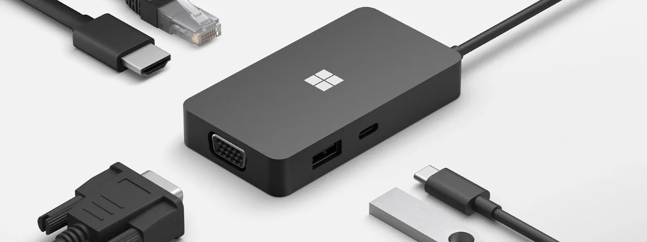 Microsoft USB-C Travel Hub - Dockingstation - USB-C, Ansicht 2