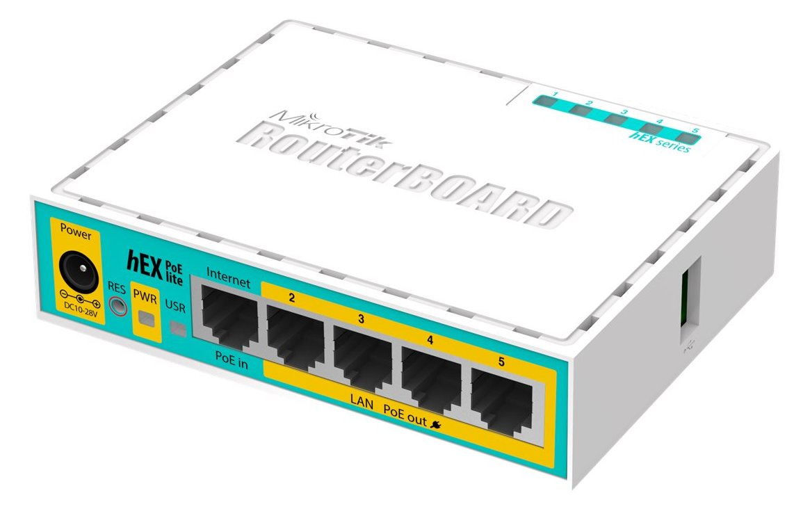 MikroTik RouterBOARD hEX lite RB750UPr2 - Router