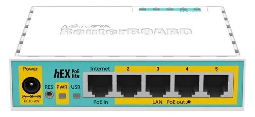 MikroTik RouterBOARD hEX lite RB750UPr2 - Router, Ansicht 4