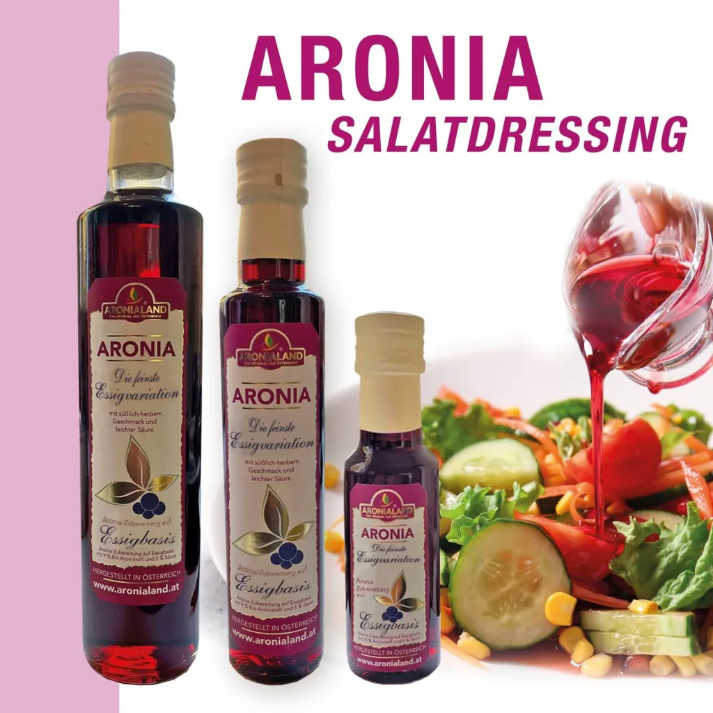 Aronia Essig 500ml — Bild 2
