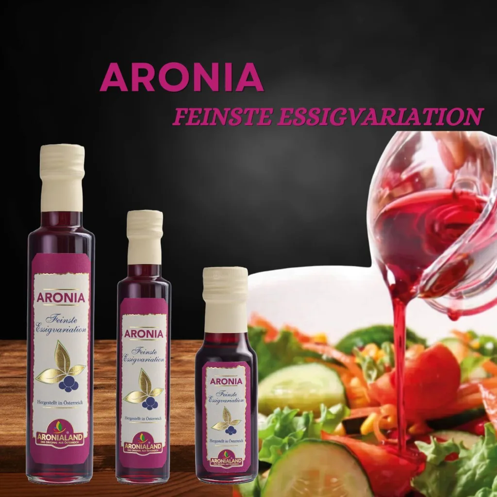 Aronia Essig 500ml — Bild 3