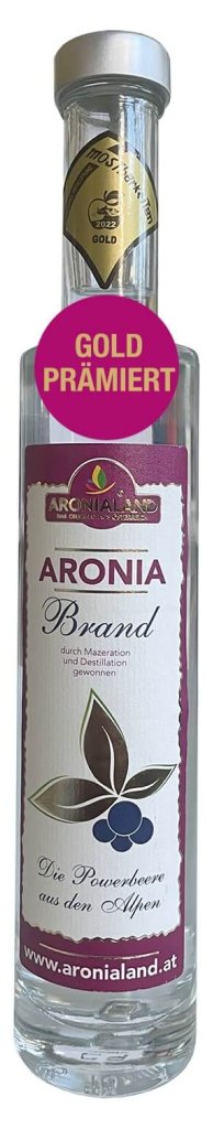 Aroniabrand 200ml Gold Prämiert