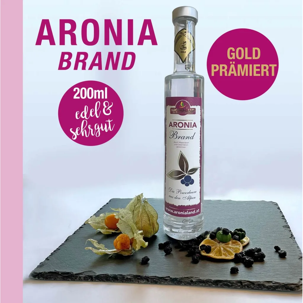 Aroniabrand 200ml Gold Prämiert — Bild 3