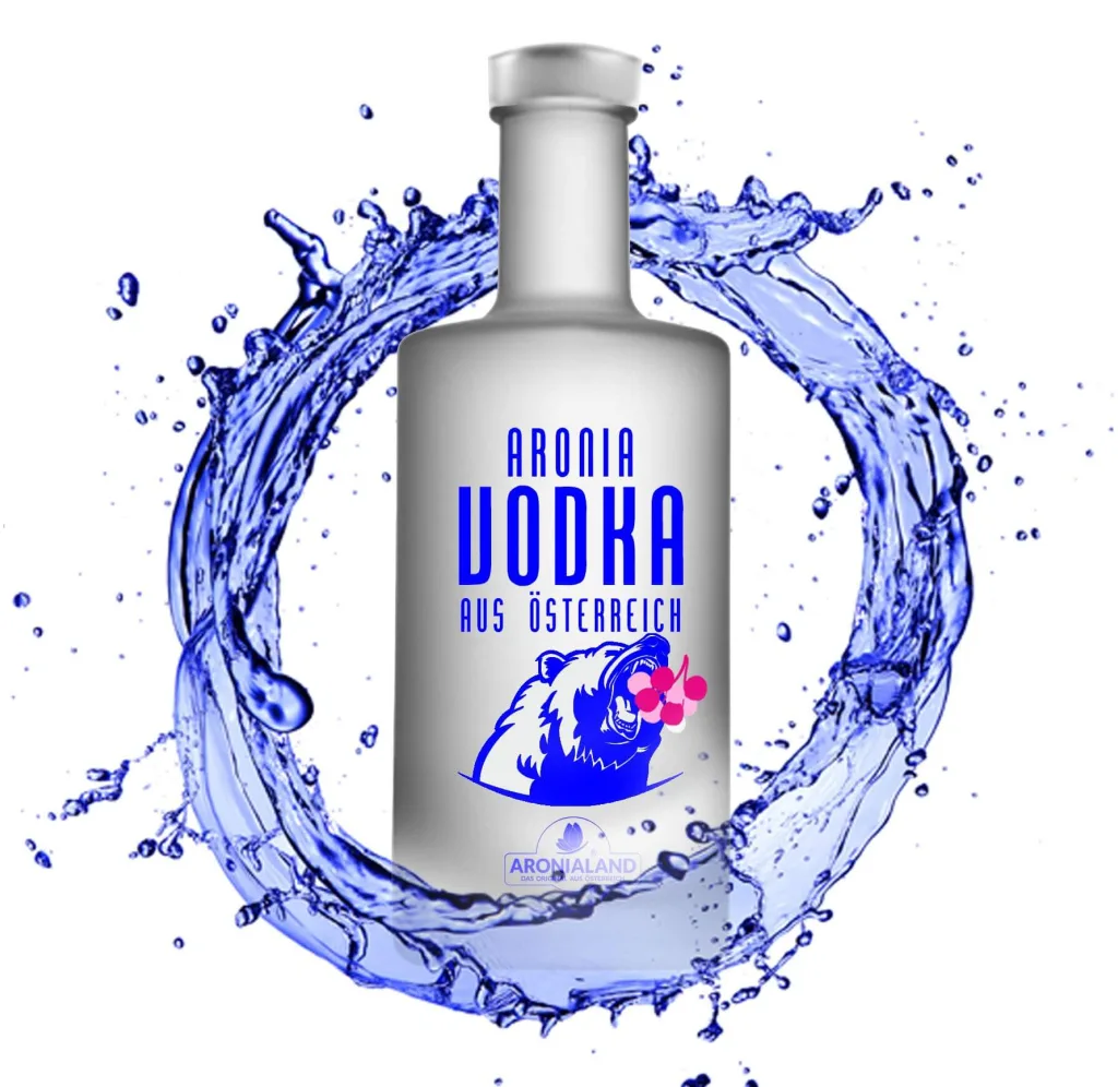 Aronia Vodka 350 ml — Bild 3