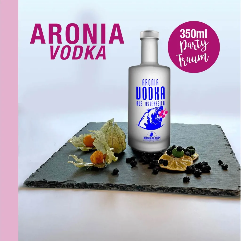 Aronia Vodka 350 ml — Bild 4
