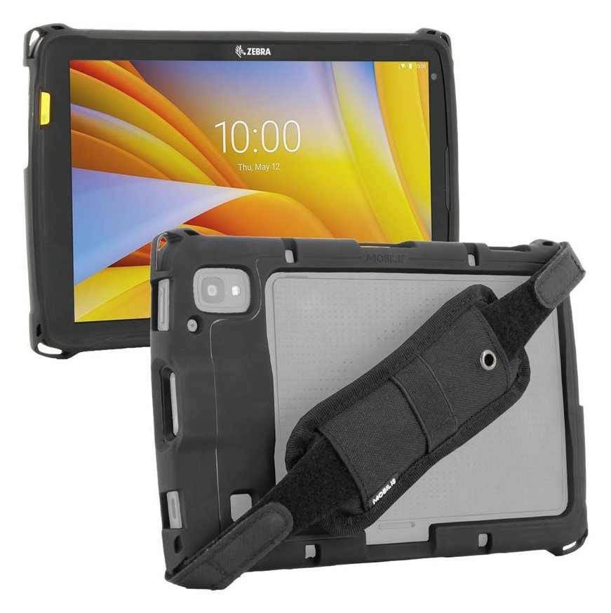 Mobilis Protech TPU case for CT60/CT50 Elastic hand strap w/stylus holder Black color
