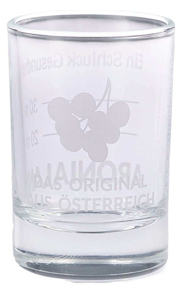 Messbecher Glas 50ml  Trinkglas Eichstrich 20 ml und 30 ml