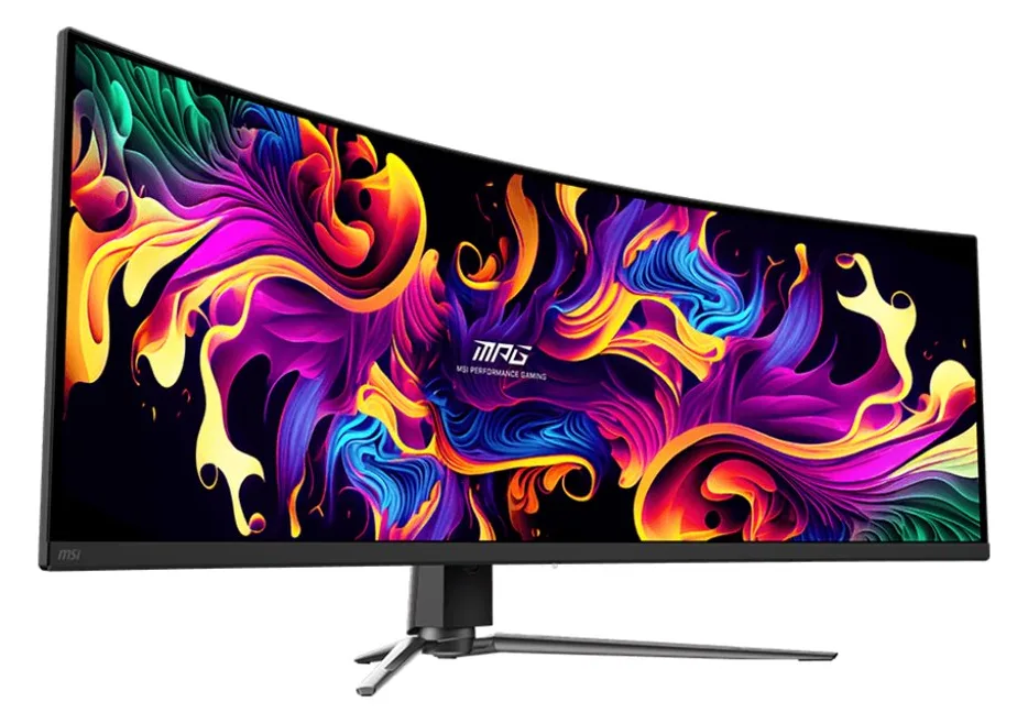 MSI MPG 491CQPDE QD-OLED - OLED-Monitor - Gaming - gebogen - 124.46 cm (49), Ansicht 2