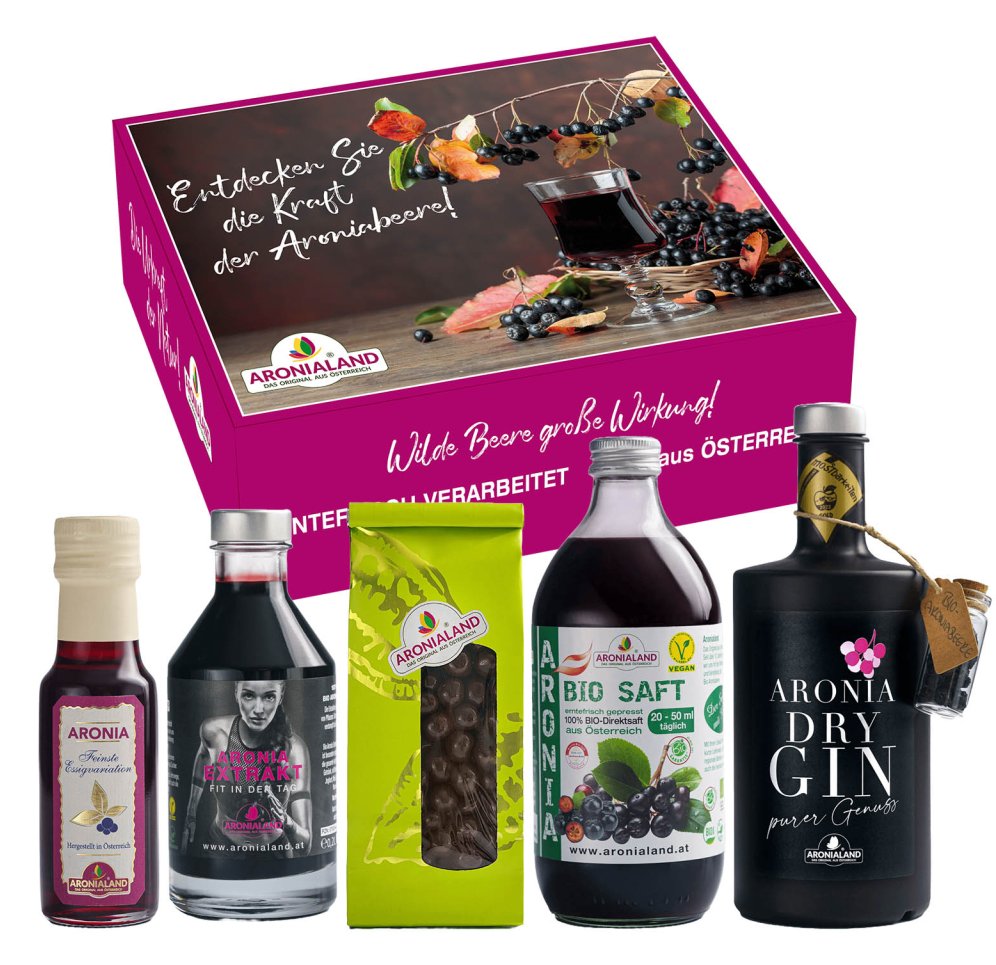 Aronia Geschenkset Lebensfreude
