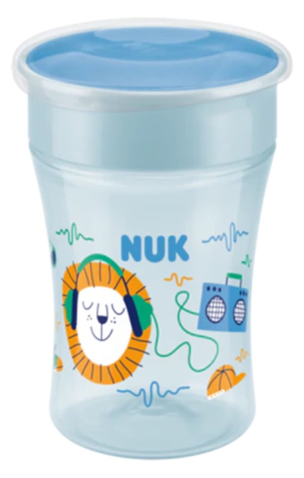 NUK Magic Cup 230ml - Einzelbild - 0,23 l - Blau - Polypropylen - Tasse - Erfrischende Getränke von LumaTech