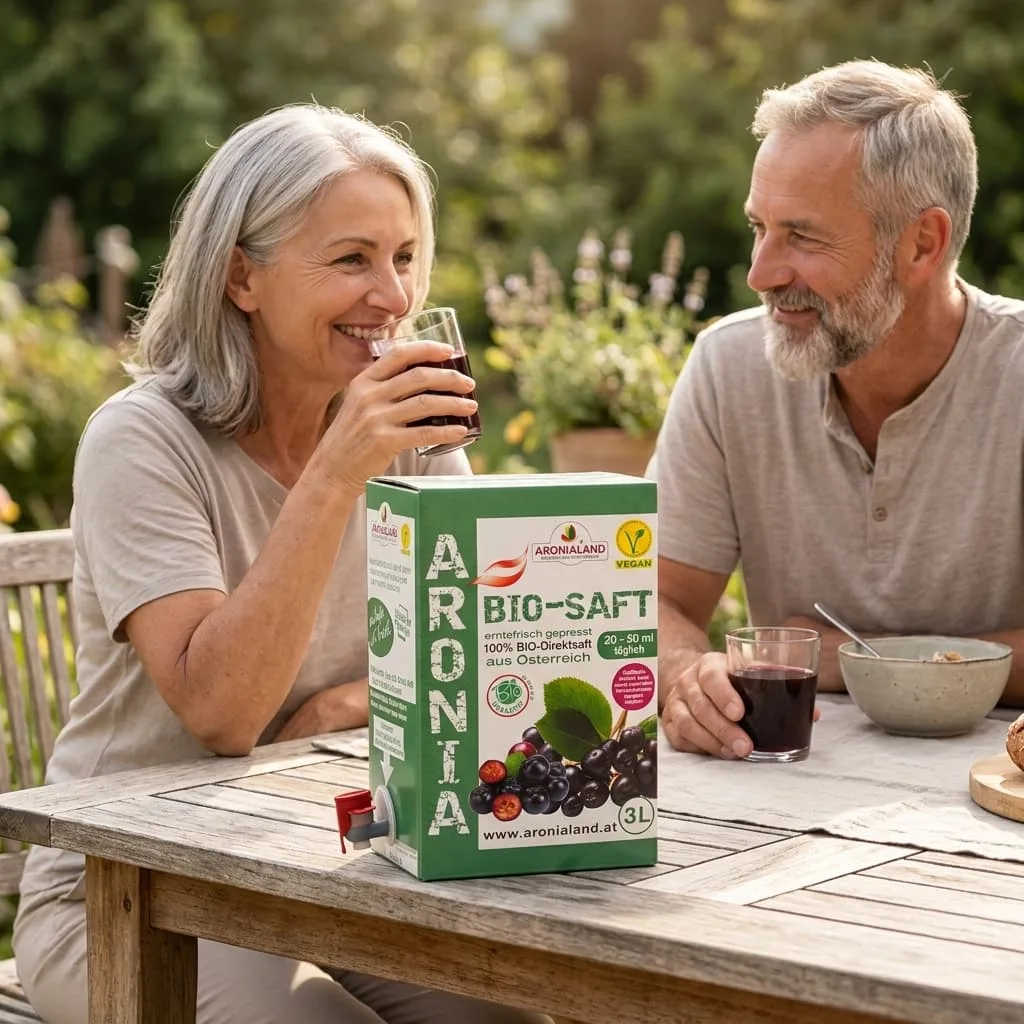 Bio-Aroniasaft 6 x 3L – 100 % Direktsaft aus Österreich, 1.629 mg OPC pro 50 ml, Ansicht 3