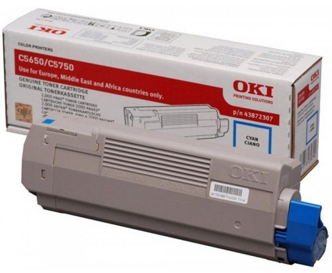 OKI Cyan - Original - Tonerpatrone - für C5650dn
