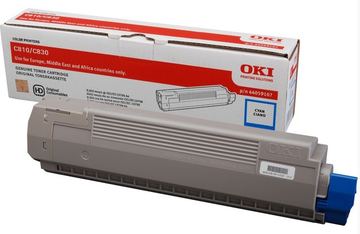 OKI Cyan - Original - Tonerpatrone - für C810CDTN von LumaTech