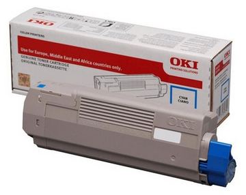 OKI Cyan - Original - Tonerpatrone - für C823dn von LumaTech