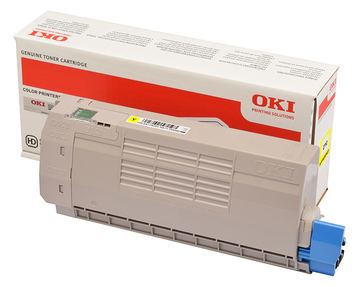 OKI Gelb - Original - Tonerpatrone - für C712n von LumaTech