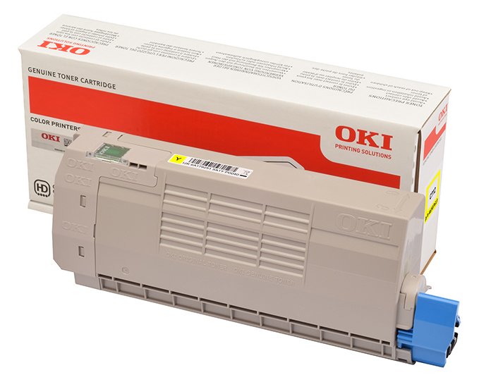 OKI Gelb - Original - Tonerpatrone - für C712n