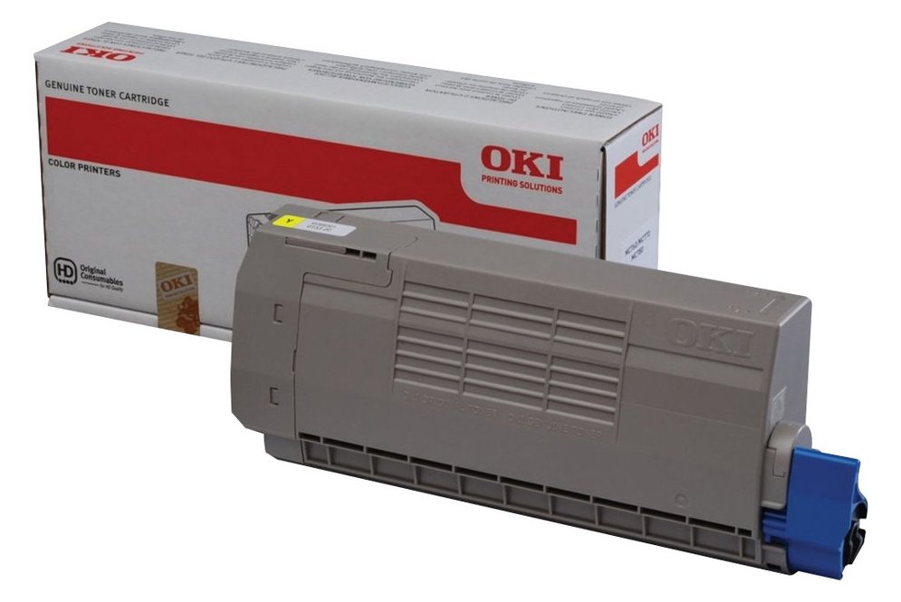 OKI Gelb - Original - Tonerpatrone - für OKI MC760dn