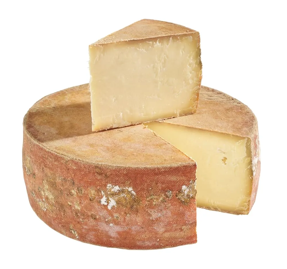 Almgourmet - Hartkäse aus Südtirol - 2 Stück je 400g - 12 Monate gereift - Herzhafter Urtyroler Käse mit würzigem Geschmack
