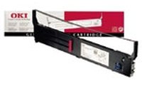 OKI Schwarz - Farbband - für Microline 4410