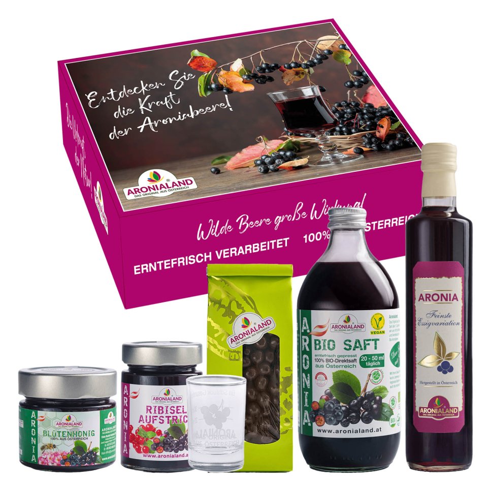 Aronia Geschenkset Liebevoll