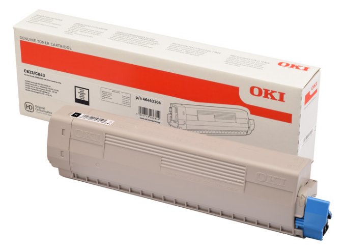 OKI Schwarz - Tonerpatrone - für ES 8433dn