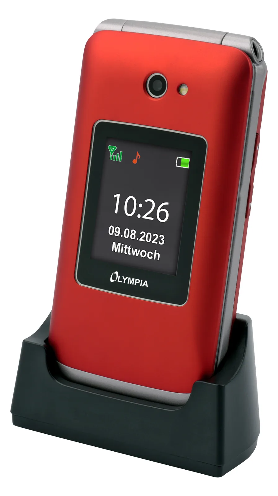 Olympia Mobiltelefon Vitus rot - Mobiltelefon, Ansicht 2