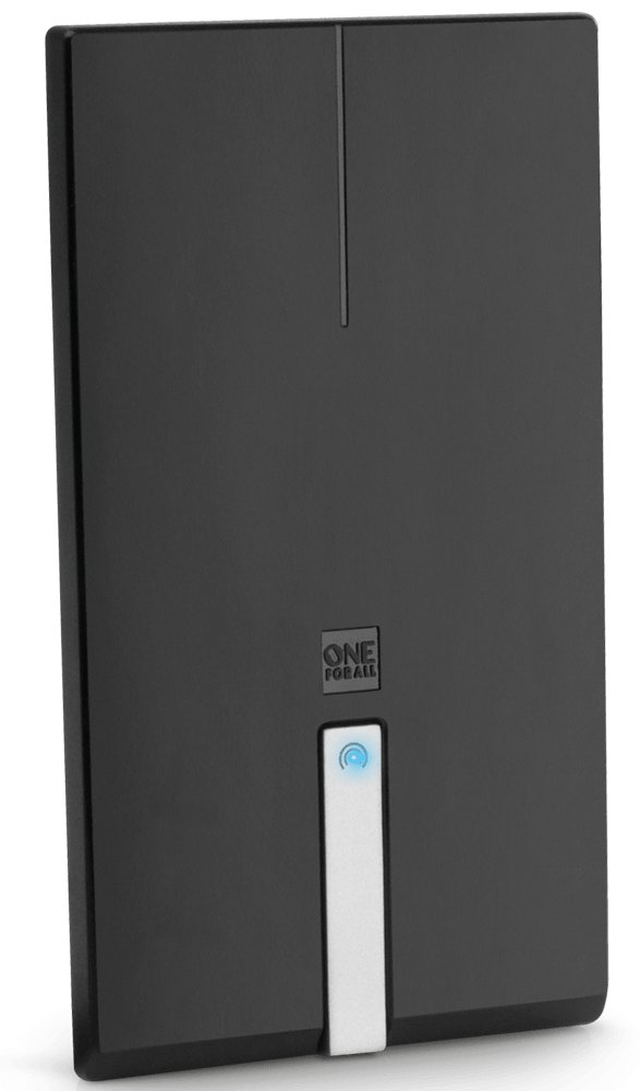 One for All SV 9425 - Drinnen - Schwarz - 1,5 m - DVB-T - DVB-T2 - 25000 m - Leistung von LumaTech