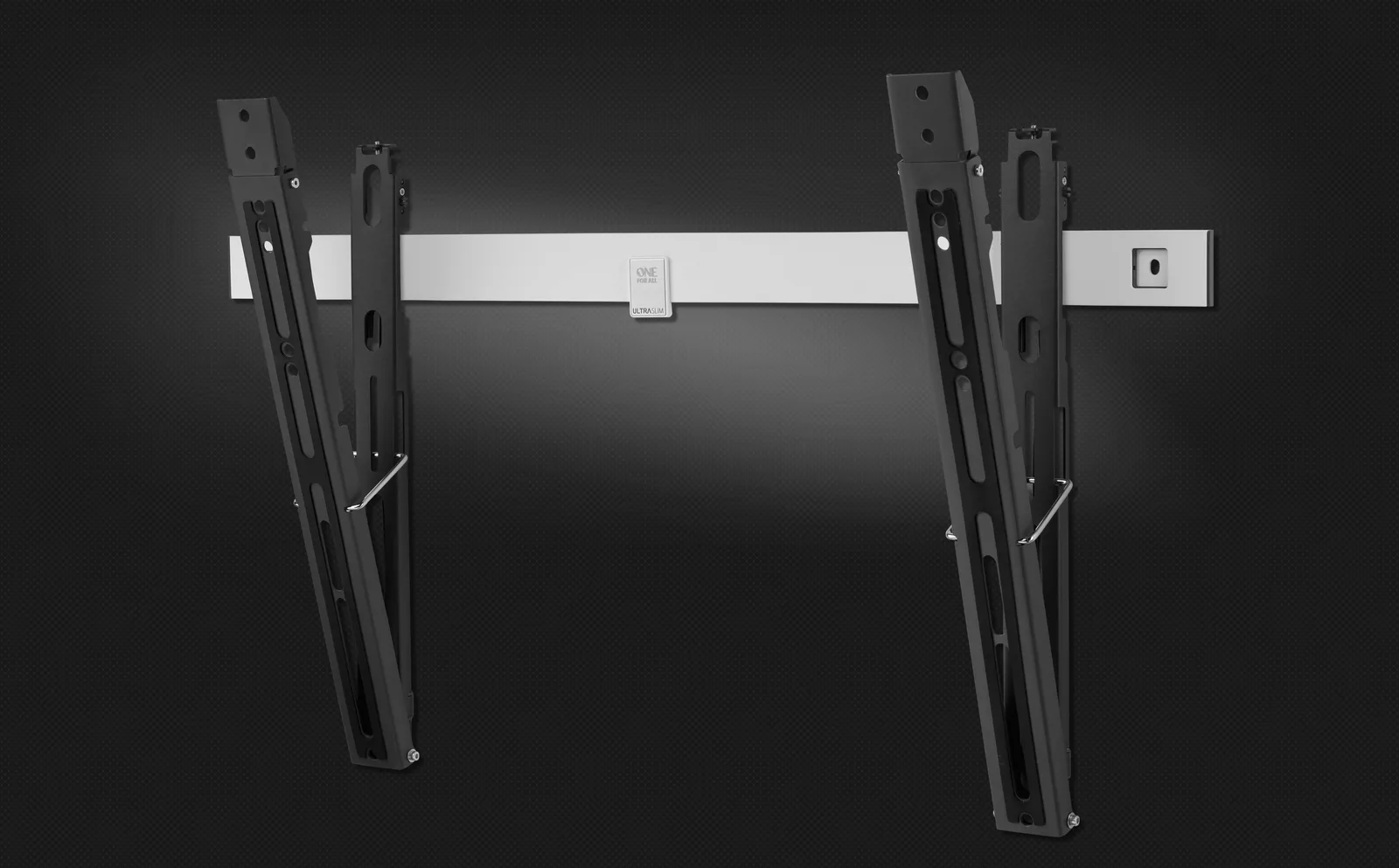 One for All ULTRA SLIM WM 6621 - Klammer - für Flachbildschirm zwischen 32 und 84 - Aluminium-Baustahl, Ansicht 2