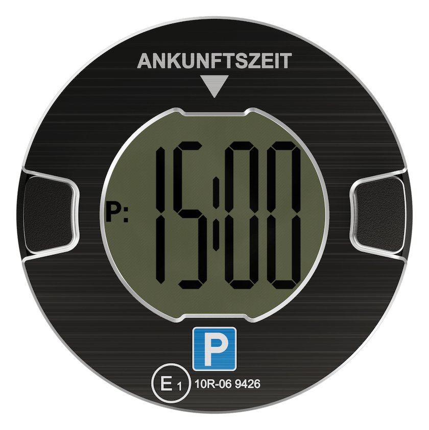 OOONO Park - Elektronische Parkscheibe - Schwarz