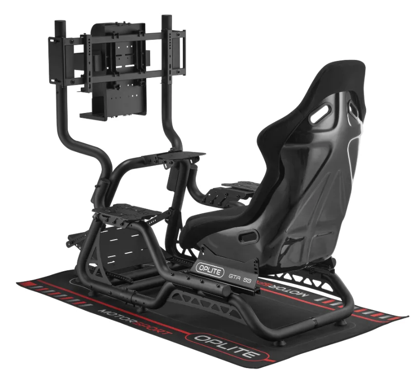 Oplite Monitor Stand GTR S3/S8 Elite Single black retail, Ansicht 3