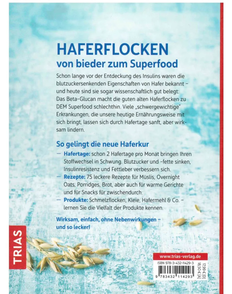 Die Haferkur für einen gesunden Stoffwechsel, Ansicht 2