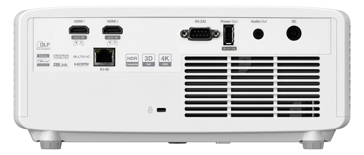 Optoma UHZ35 4K 3500lm - Digital-Projektor - DLP/DMD, Ansicht 3