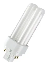 Osram DULUX D/E - Nicht integrierte kompakte fluoreszierende Glühlampe - 13 W, Ansicht 2