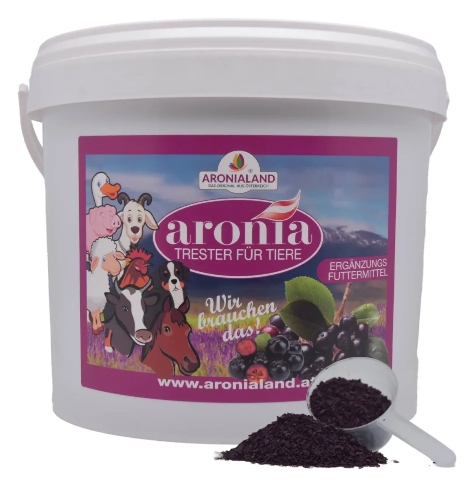 Aronia Trester für Tiere 2,5 kg im Eimer — Bild 3
