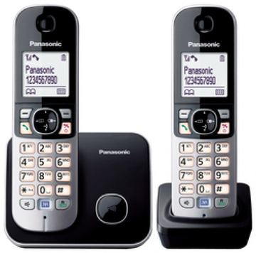 Panasonic KX-TG6812 - Schnurlostelefon mit Rufnummernanzeige von LumaTech