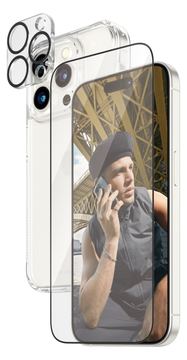 PanzerGlass 3-in-1 Pack - Schutzkit für Display / Objektiv / Rückseite für Handy von LumaTech