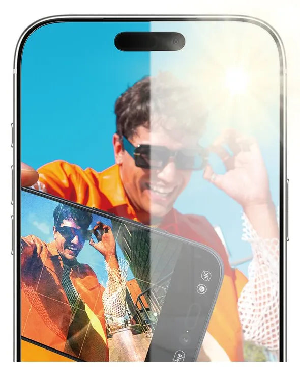 PanzerGlass Bildschirmschutz für Handy - anti-reflective armor, with EasyAligner - Panzerglas / Tempered Glass 158,87 x 73,45 mm, Ansicht 2