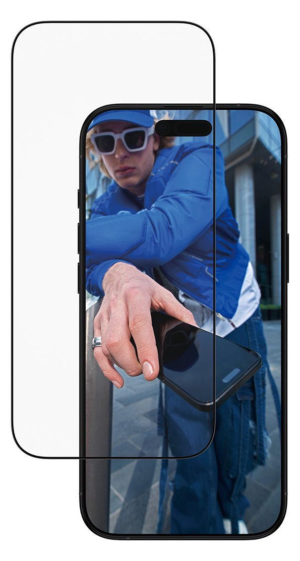 PanzerGlass Bildschirmschutz für Handy - Ultra-Wide Fit mit EasyAligner