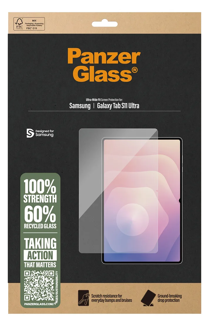 PanzerGlass Bildschirmschutz für Tablet - ultrabreite Passform - 323,06 x 205,19 mm, Ansicht 4
