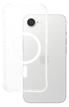 PanzerGlass CARE - iPhone 16e Case - kompatibel mit MagSafe - Thermoplastisches Polyurethan (TPU) - Weiß von LumaTech