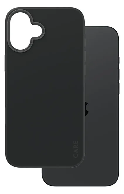 PanzerGlass CARE by PanzerGlass - Hintere Abdeckung für Apple iPhone 16 Plus - kompatibel mit MagSafe - schwarz, Ansicht 2
