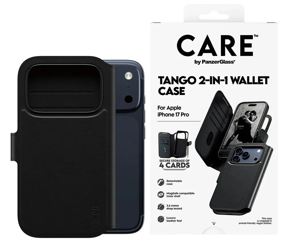 PanzerGlass CARE by PanzerGlass Tango - Flip-Hülle für Mobiltelefon - 1,7 cm, Ansicht 2