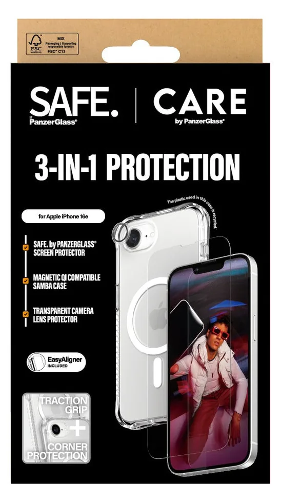 PanzerGlass CARE Fashion 3-in-1 Bundle iPhone SE 2025, Ansicht 3