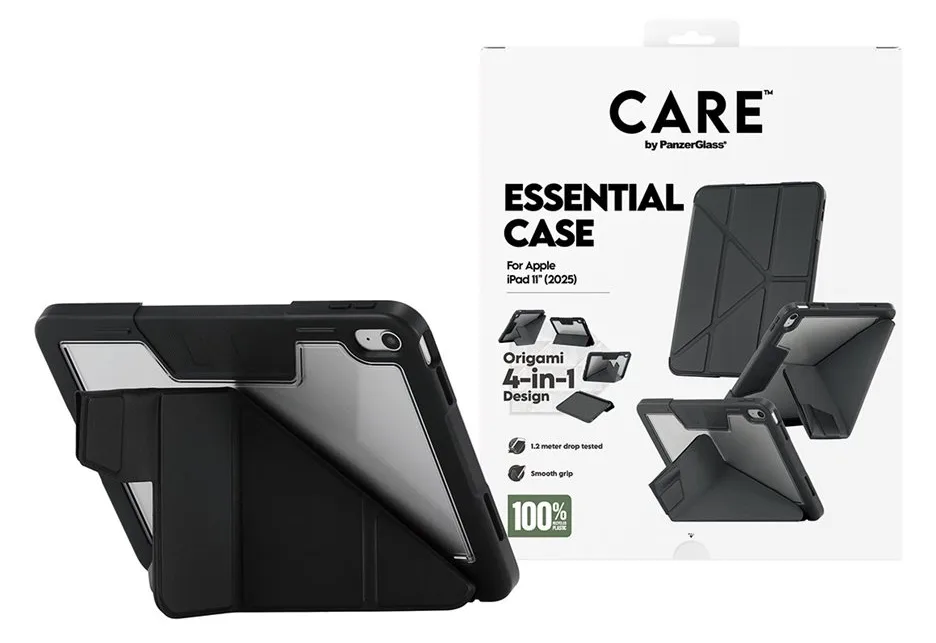 PanzerGlass CARE TPU Essential Case Black iPad 11 2025, Ansicht 3