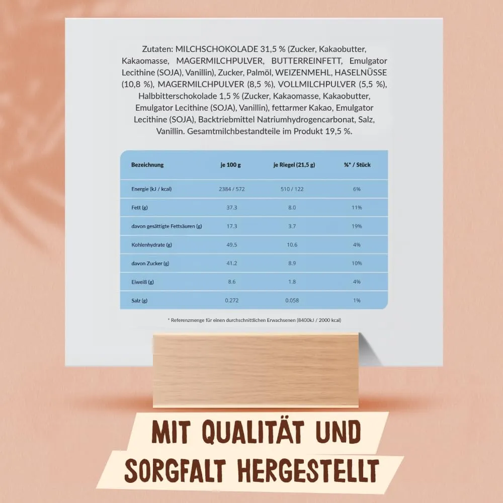 kinder bueno – Schokoriegel mit knuspriger Waffel, feiner Milch-Haselnuss-Cremeund zarter Vollmilchschokolade – 1 Packung mit 6 einzeln verpackten Riegeln (6 x 21,5 g) (Verpackung kann variieren) — Bild 2