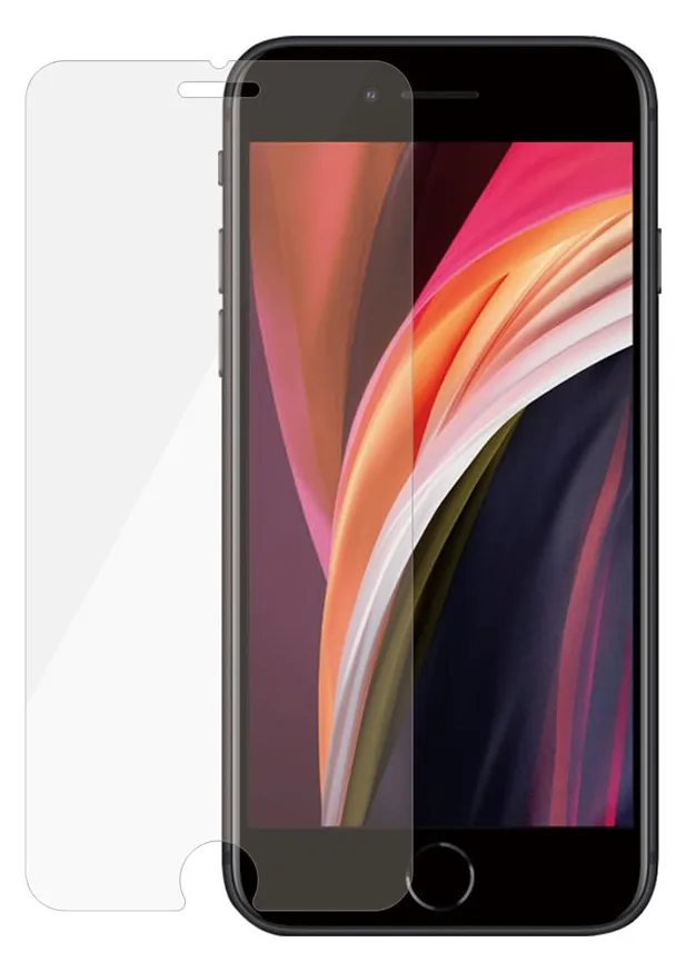 PanzerGlass Original - Bildschirmschutz für Handy - Glas - kristallklar - für Apple iPhone 6, 6s, 7, 8, SE, Ansicht 4