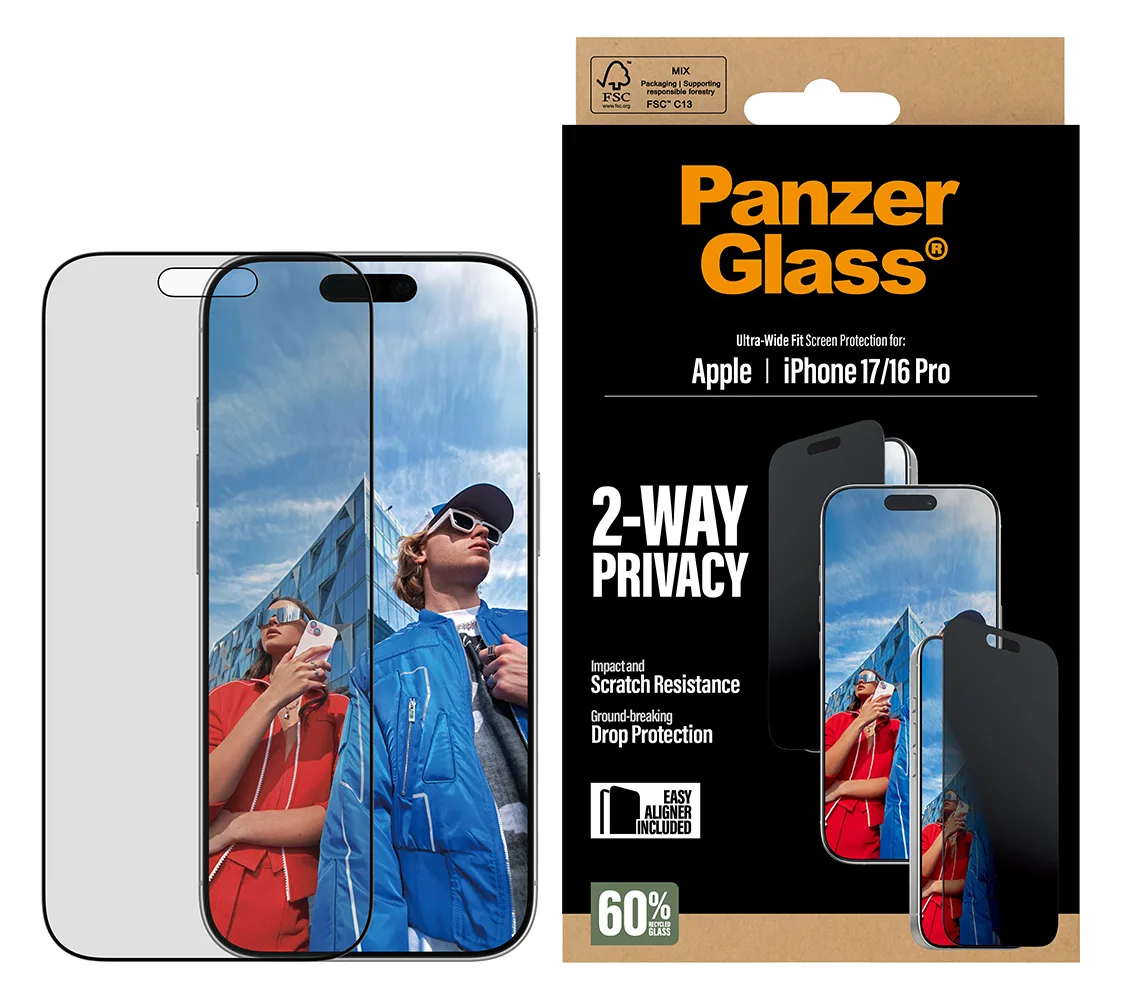 PanzerGlass Privacy - Bildschirmschutz für Handy - 145,75 x 67,64 mm, Ansicht 4